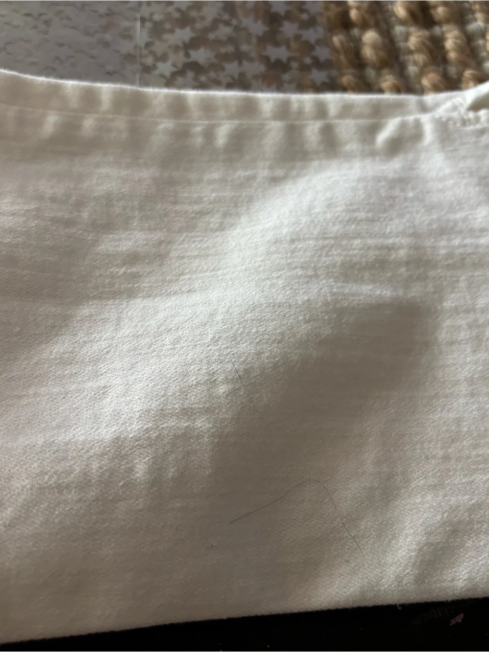 Pilcro Slim Straight Jeans in White